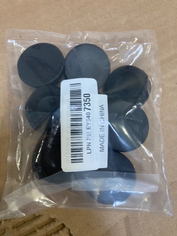 Photo 1 of GDFYMI Black Rubber Stopper, Silicone Tub Stopper Hole Plugs for Bathtub Jet Covers Furniture (32mm, 10pcs)
