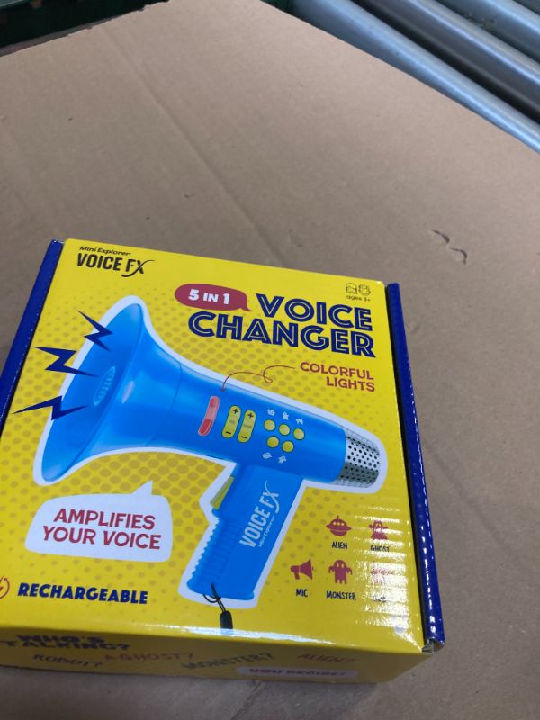 Photo 1 of Mini Explorer Voice Changer for Kids - Gifts for Kids - Voice Changing Device for Boys & Girls Ages 3-8+ Olds - Birthday Gifts for 3, 4, 5, 7, 8 Year Old Boy - Outdoor Toys Gift Ideas for Kid, Toddler