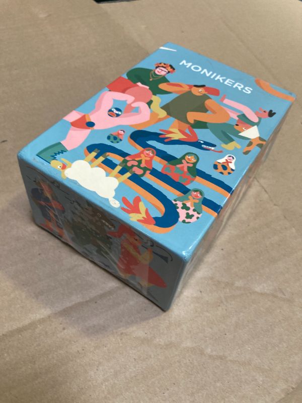 Photo 1 of Monikers Party Game – Guess The Name on The Card!