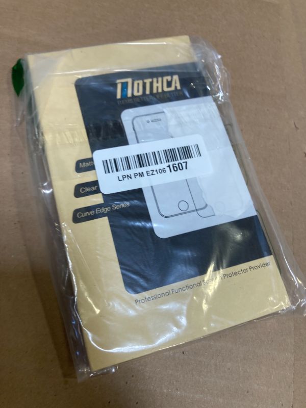 Photo 1 of Mothca Matte Glass Screen Protector for iPhone 8 7 6s 6 Anti-Glare & Anti-Fingerprint 9H HD Clear Tempered Glass Film Smooth as Silk (Not for SE 2020)