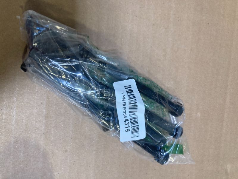Photo 1 of 3/8-16 x 6-1/2" Hex Head Screws Bolts, Nuts, Flat & Lock Washers, Partially Threaded, Stainless Steel 18-8, Black Finish, 4 Sets