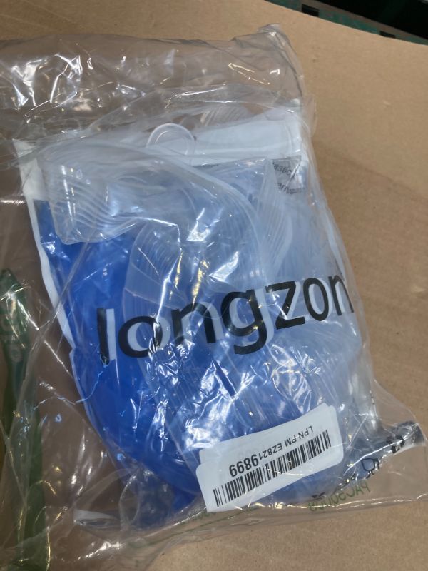 Photo 1 of [12pack] Longzon Silicone Stretch Lids 6 Clear Round 6 Blue Rectangle, Magic Lids Reusable Food Covers for Bowls, Cups, Cans, Fit Different Sizes & Shapes of Container, Dishwasher & Freezer Safe