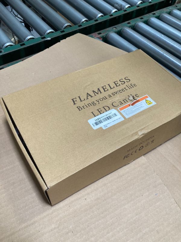 Photo 1 of Eebuss Flameless Candles with Remote Timer, Battery Operated Realistic Flickering LED Candles, 9 Packs Fake Candles for Home Decor (D3 x H 3" 4" 5" 6" 7") (Black)