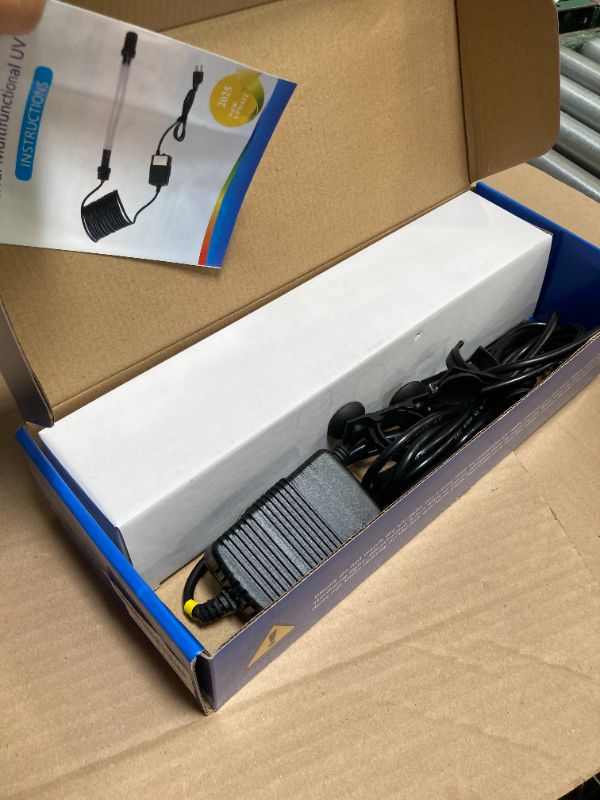 Photo 1 of 18W Aquarium UV Light for 100-1000 Gallon, UV Pond Water Clarifier for Koi Pond, Swimming Pool, Spa, Large Fish Tank, Cold Plunge UV Light for Pond Algae Control