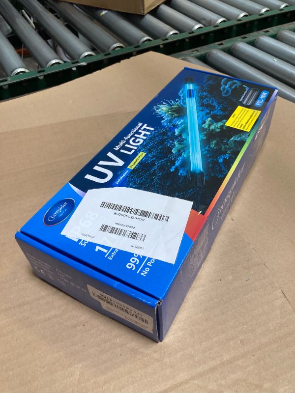 Photo 1 of 18W Aquarium UV Light for 100-1000 Gallon, UV Pond Water Clarifier for Koi Pond, Swimming Pool, Spa, Large Fish Tank, Cold Plunge UV Light for Pond Algae Control