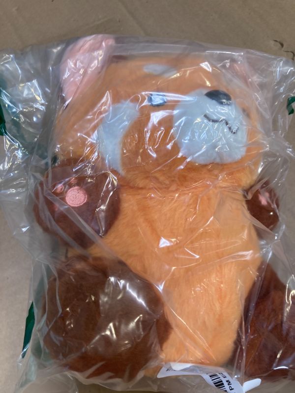 Photo 1 of Riuhot Cute Red Panda Plush Toy - Stuffed Animal Gift for Girlfriend, Kids Birthday - 9" Red Panda