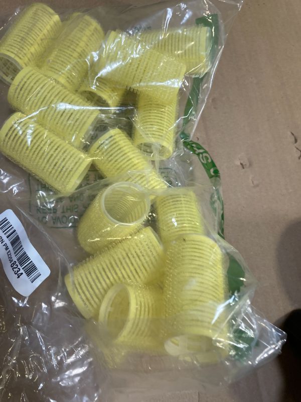 Photo 1 of Set of 16 - Medium Size Self Grip Hair Rollers Pro Salon Hairdressing Curlers