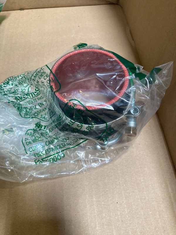 Photo 1 of Timothy 3inch to 3-1/2inch Inch Black Silicone Reducer Coupler 4 Layers of Polyester Reinforcement Compatible with Air Intake Intercooler Piping and Turbo Applications 2x T-Bolt Clamps(92mm,100mm)