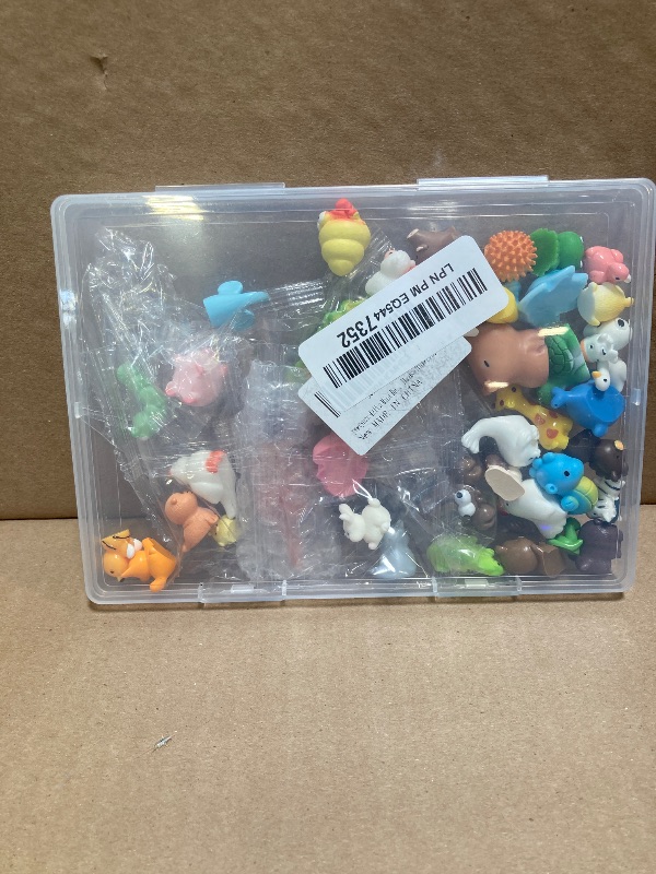 Photo 1 of 42 Pcs Mini Resin Animals 42 Styles Resin Animals Figurines Bulk for Fairy Garden Miniature Dollhouse Accessories Hide Crafts Decor
