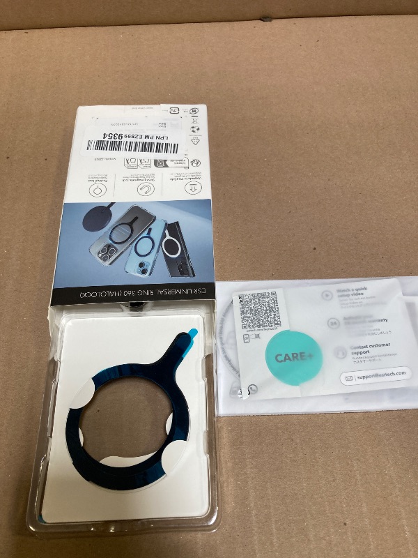 Photo 1 of ESR for MagSafe Sticker, MagSafe Ring Magnet, 2 Pack Magnetic Metal Ring for Phone case, Universal Wireless Charger Conversion Kit for iPhone 16/16e/15/14/13/12/11, Galaxy S24/S23/S22 and More, Black