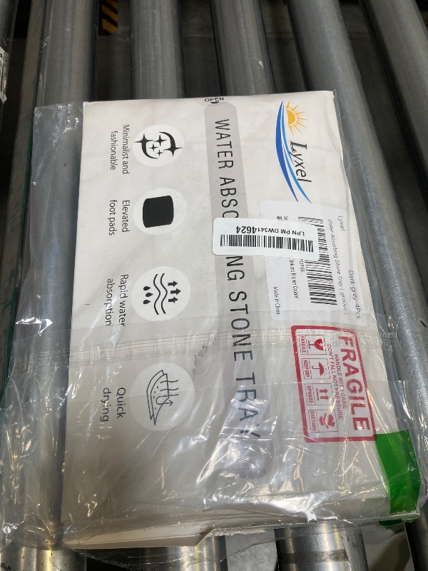 Photo 1 of 4PCS Fast Drying Diatomite Stone Soap Tray for Bathroom and Kitchen, Vanity Tray, Water Absorbing Coaster