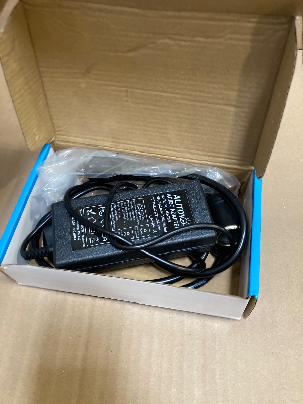 Photo 1 of ALITOVE AC to DC Converter 12V 5A 60W 110V to 12V Converter Cigarette Lighter Adapter to Wall Plug 120V AC to DC Adapter for Small Car Vacuum Massager Fan MP3 Car Charger and Other Devices Under 60W