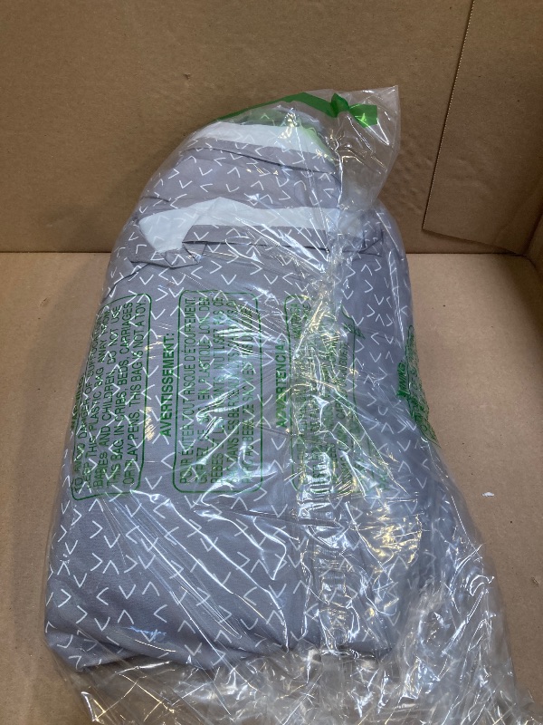 Photo 1 of Amazon Basics Lightweight Super Soft Easy Care Microfiber 4 Piece Bed Sheet Set With 14-inch Deep Pockets - King, Grey Arrows,Printed