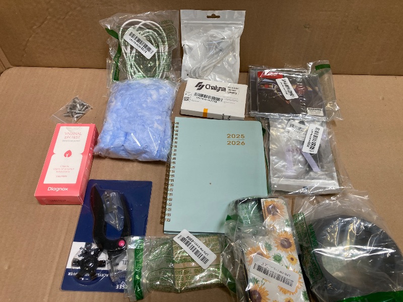 Photo 1 of 12 PCS BAG LOT- MISC ITEMS-NEW AND USED