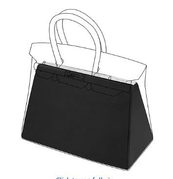 Photo 1 of DGAZ Purse Pillow Shaper Insert,Luxury Handbag Tote Shapers, Memory Foam- Fits Birkin 25/30/35/40 Bag (Black, BK35)

