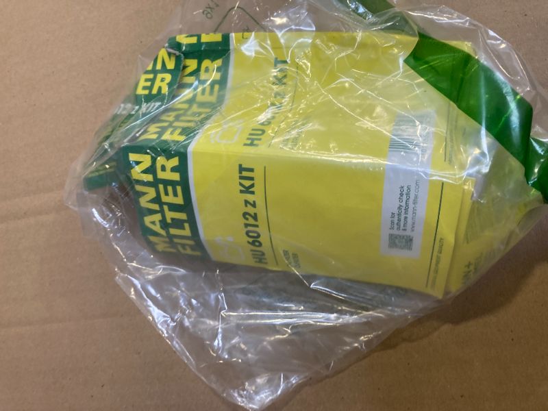 Photo 1 of MANN-FILTER HU 6012 Z KIT Cartridge Oil Filter