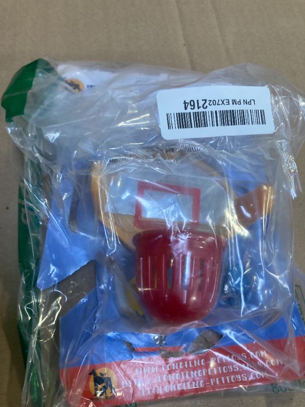 Photo 1 of Funny Parrot Birds Basketball Hoop Props Parakeet Chew Toy