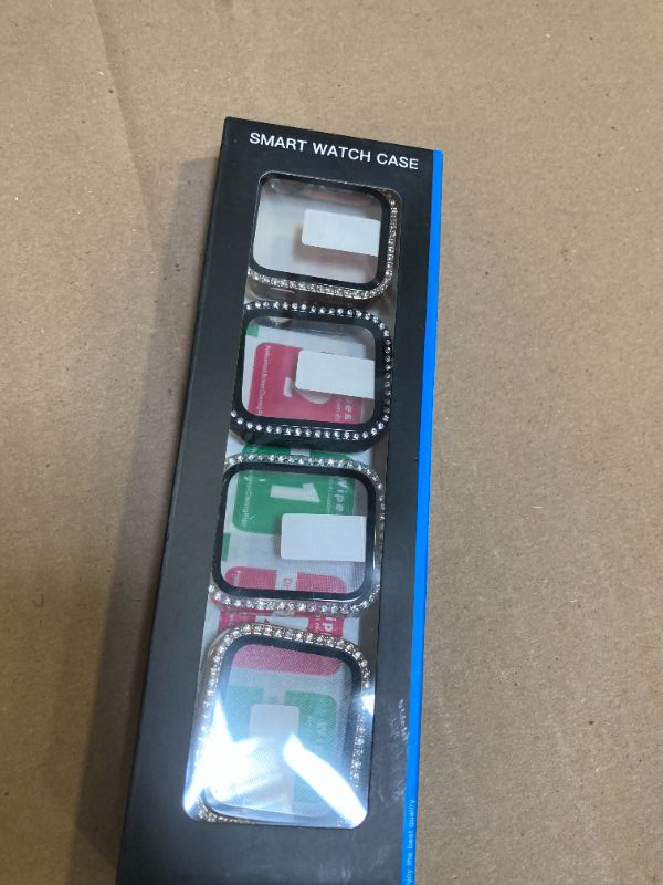 Photo 1 of [4-Pack] Case for Smart  Watch  Hard PC Shockproof Bumper Cover with Tempered Glass 