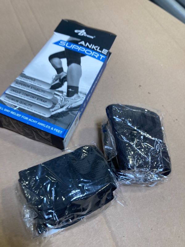 Photo 1 of ABIRAM Ankle Brace for Women & Men, Ankle Compression Sleeve, Foot Sleeve with Wrap, Ankle Support, Foot Brace for Sprained Foot & Arch, Plantar Fasciitis Relief Socks, Achilles Tendonitis, Sports