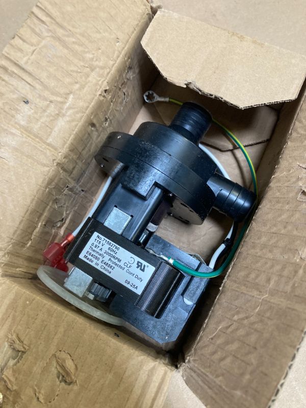 Photo 1 of Ice Machine Water Pump Replace