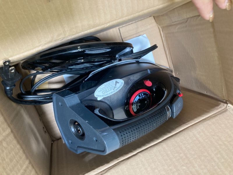 Photo 1 of Cordless Iron, 1500W Cordless Iron with Steam - Cordless Iron for Clothes with 11.84oz Water Tank, Anti Drip Iron Cordless with Ceramic Soleplate and 3 Temperature Settings-BLACK