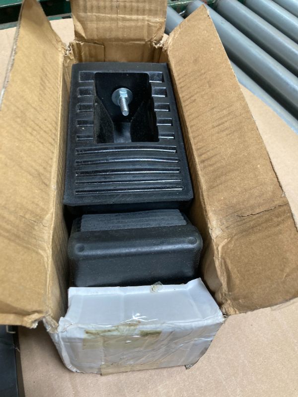 Photo 1 of AFA Tooling - Wheel Chocks w/Eyebolt Tie Off Handles - RV Wheel Chock for Front & Back Tires - Quick Grip Ribbed Design - Great for Your Camper, Trailer, RV, Truck, Car, ATV - 2 Pack