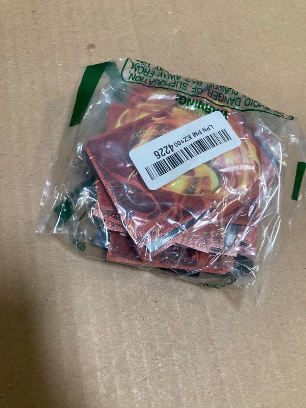 Photo 1 of FUNinEDH MTG Card Sleeves - Limited Edition Textured Matte: Magic The Ring - 104 CT EDH Commander Sleeves for Magic The Gathering(New)