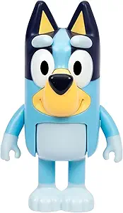 Photo 1 of Bluey Talking Toy Chat Mates Playset, Articulated, Talking Kids Toy with 10 Iconic Phrases, Interactive Play Toys Figures Set for Kids, Ages 3+