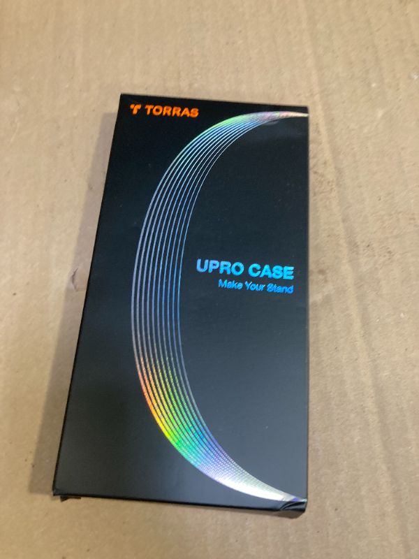Photo 1 of TORRAS Strong Magnetic & Seamless Stand for Samsung Galaxy S24 Ultra Case, Fit for MagSafe, Mil-Grade Drop Protection, Kickstand for Samsung Galaxy S24 Ultra Case, Translucent Back/Black Edge