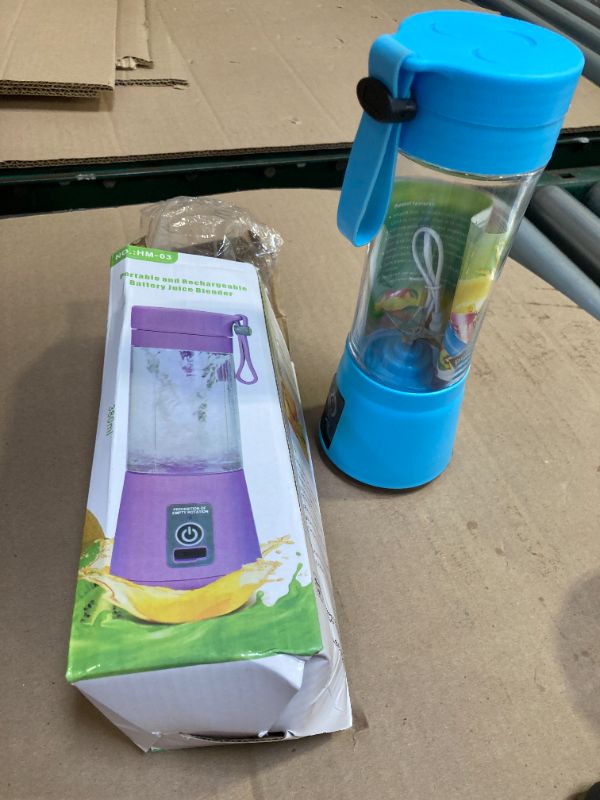 Photo 1 of Cordless Personal Size Portable Blender - 380Ml Blender Smoothies and Shakes, BPA Free Traveling Juice Cup with Powerful Blending, Freshly Squeezed in Sports/Travel/Home