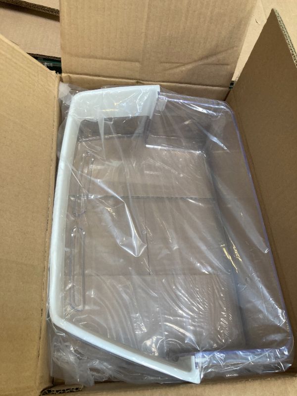 Photo 1 of WR71X11044, WR71X11059 Refrigerator Door Bin (Right Door), Size 14.in*9.2in*4in Compatible with ge Refrigerator (Some Models, not All)