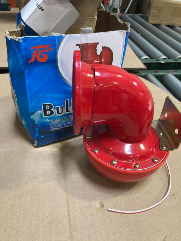 Photo 1 of FARBIN Super Loud 12V Horns,Loud Raging Bull Sound Electric Horn,Air Horn Raging Sound for Car Motorcycle Truck Boat (Bull Sound Horn, 12V)