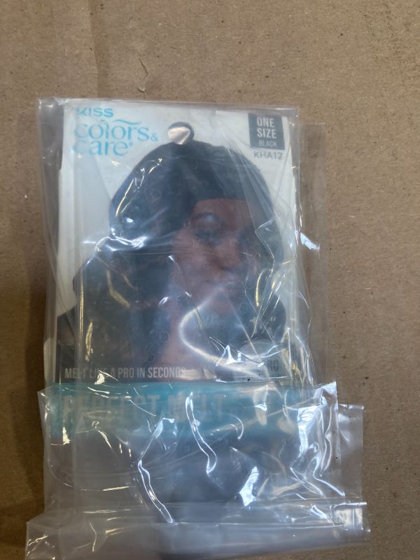 Photo 1 of KISS Colors & Care Perfect Melt Elastic Band 1-?” - Soft & Stretchy, Perfect Pressure, Lightweight, Comfortable, Non-Slip Ideal For Melting Lace Frontals, and Laying Edges, Suitable For All Hair Types