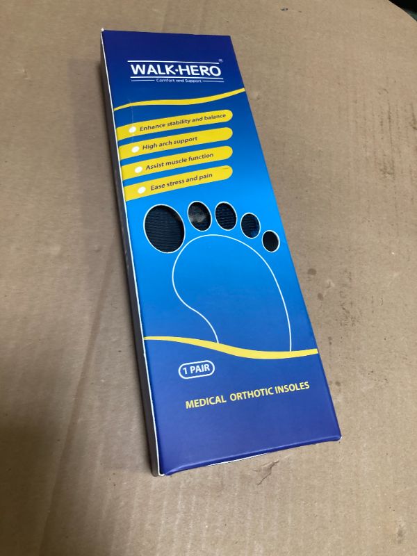 Photo 1 of Plantar Fasciitis Insoles for Men Women - Orthotics Inserts, Shoe Insoles Arch Support Flat Feet Inserts Work Boot Insoles for Standing All Day (Mens 9-9 1/2 | Womens 11-11 1/2)
