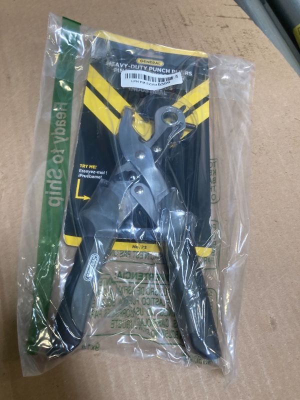 Photo 1 of General Tools Revolving Punch Pliers 73 - 6 Multi-Hole Sizes For Leather, Rubber, & Plastic - Hobbies & Crafts