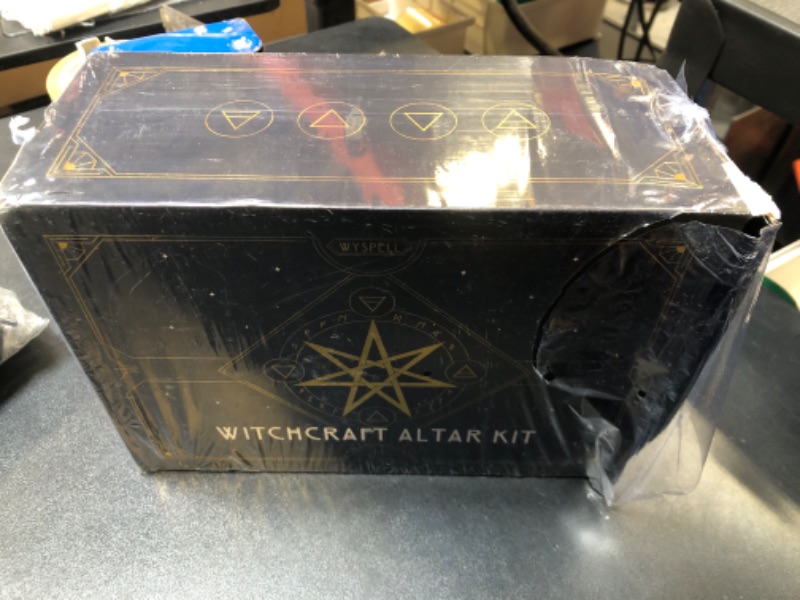 View 2 of Wyspell Large Witchcraft Kit 65 PCS - Witch Altar Spell Set - Wiccan Supplies and Tools - Witch Set for Beginners Witchcraft Supplies Kit (Herbs Type 2)