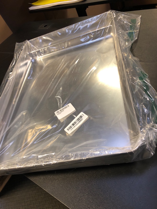 Photo 1 of Stainless Steel Reusable Litter Tray Compatible with Petsafe Scoop-Free Self-Cleaning Cat Litter Boxes - Never Absorbs Odor, Stains, or Rusts (Stainless Steel Litter Tray)