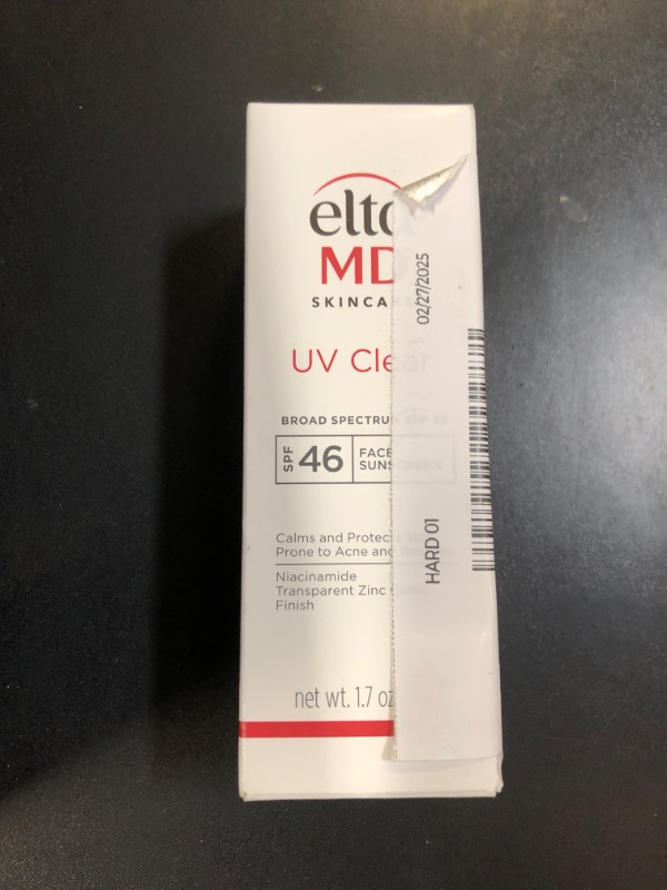 Photo 2 of EltaMD UV Clear Face Sunscreen SPF 46, Oil Free Sunscreen for Face with Zinc Oxide, Dermatologist Recommended Lotion,1.7 oz Pump