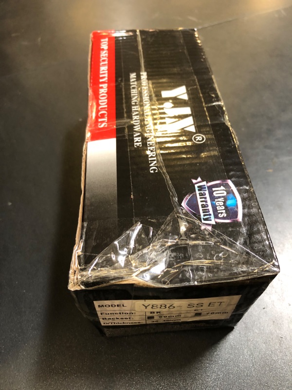 Photo 1 of ZZBUY Pocket Door Lock with Key, Round Recessed Pocket Door Latch with Hidden Pull Ring, 2-3/8" Backset (1 Pack Silver)