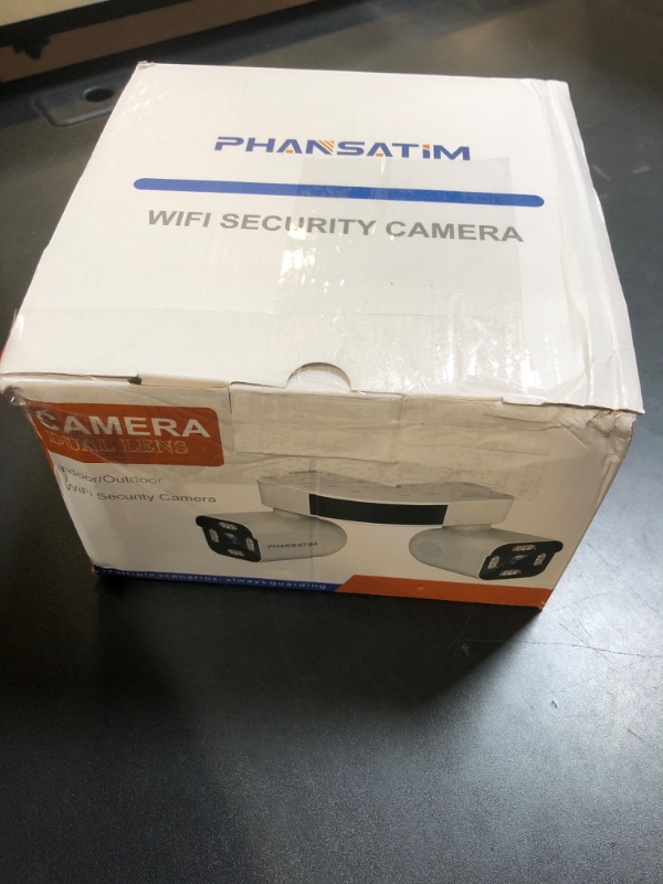 Photo 1 of Dual Lens WiFi Outdoor Cameras For Home Security, 2.5K/5MP House Cameras With Audio And Video, PTZ Security Cameras Wireless Outdoor With Auto Tracking, Outdoor Camera Wired Support Color Night Vision