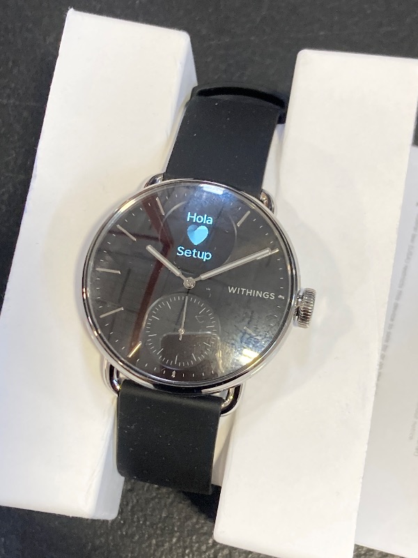Photo 1 of Withings ScanWatch 2 - Hybrid Smart Watch, Heart Rate Monitoring, Fitness Tracker, Cycle Tracker, Sleep Monitoring, GPS Tracker, 30-Day Battery Life, Android & Apple Compatible, HSA/FSA