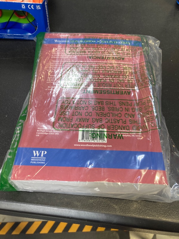 Photo 1 of Handbook of Textile and Industrial Dyeing: Principles, Processes and Types of Dyes (Woodhead Publishing Series in Textiles)