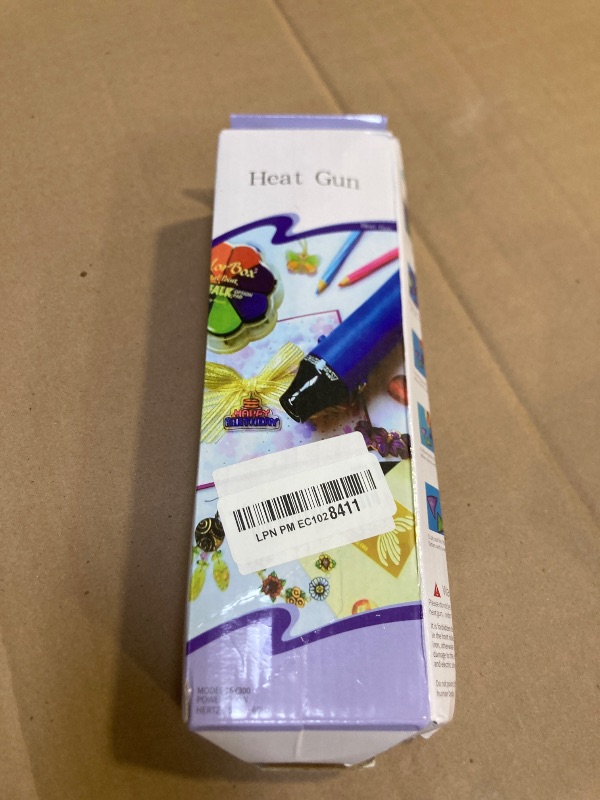 Photo 1 of Heat , Mini Hot Air Gun for DIY Crafts Portable Heat Air Gun Tool for Embossing Shrink Wrapping Drying Paint