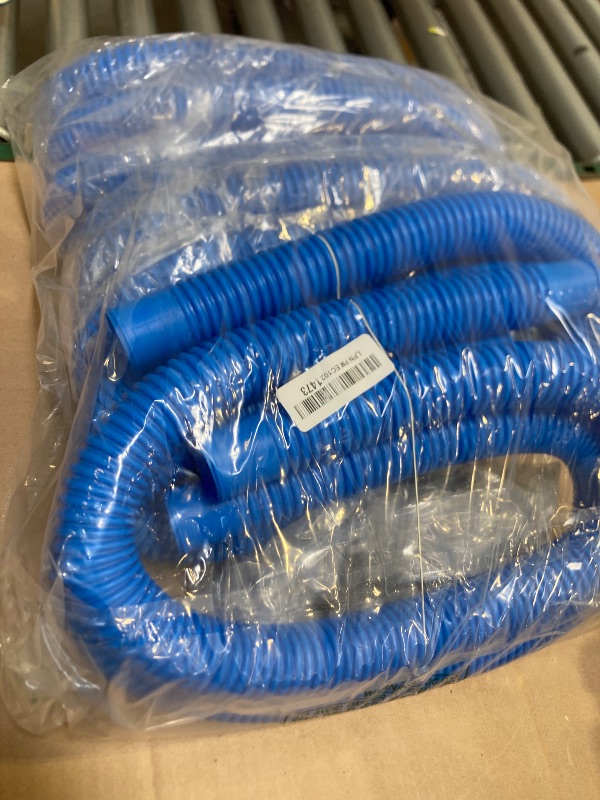 Photo 1 of ownwhim Pool Pump Hoses for Above Ground Pool - 1.25 x 41 Inch Hose Fit for In tex Pool Filter Pump 607 635 637, Replacement Tubes for Cole man 32mm Hoses, 3 Pcs & 6 Clamps