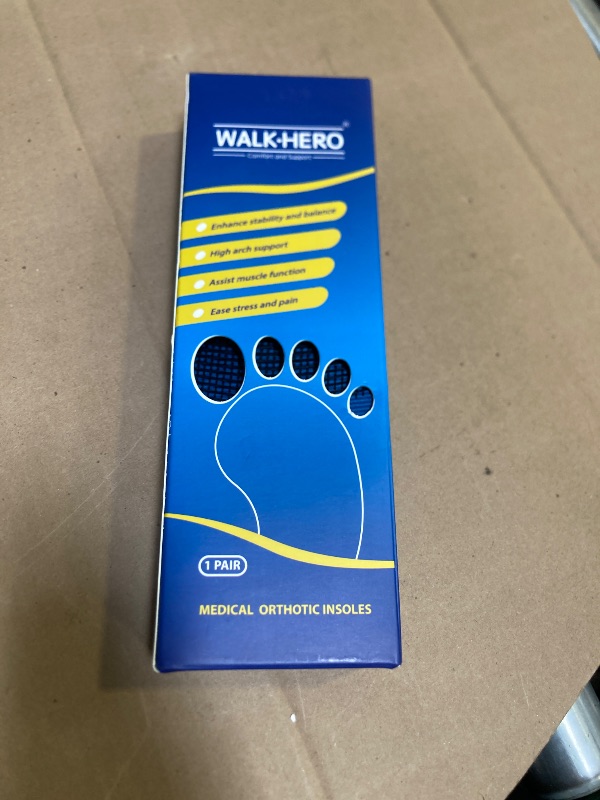 Photo 1 of Plantar Fasciitis Insoles for Men Women - Orthotics Inserts, Shoe Insoles Arch Support Flat Feet Inserts Work Boot Insoles for Standing All Day (Mens 8-8 1/2 | Womens 10-10 1/2)