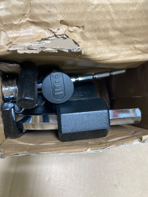 Photo 1 of METOWARE Heavy Duty Trailer Coupler Lock Set - Universal Trailer Ball Lock, 1/2" & 5/8" Bent Pin Hitch and Adjustable Coupler Latch With 4 Keys Alike