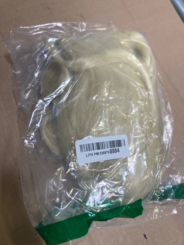 Photo 1 of BERON Blonde Wig Long Wavy Blonde Wig with Bangs Long Blonde Wigs for Cosplay Costume Party Hairnet Include