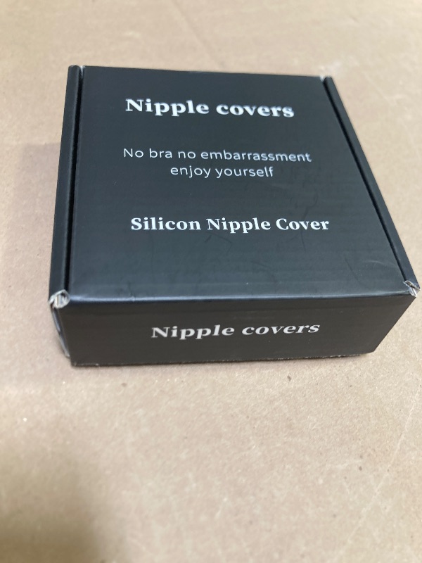 Photo 1 of KISWON Seamless Cakes Added Lift Ultra-Thin Sticky Pasties Nipple Covers Silicone Strapless Adhesive Bras Breast Petals Beige