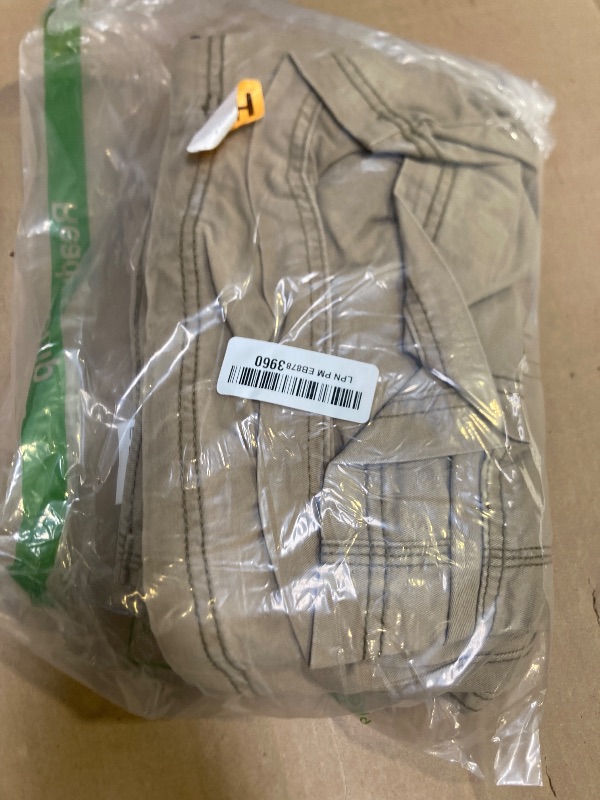 Photo 1 of Size 44--Lee Men's Big & Tall Dungarees Belted Wyoming Cargo Short, Bronze, 44