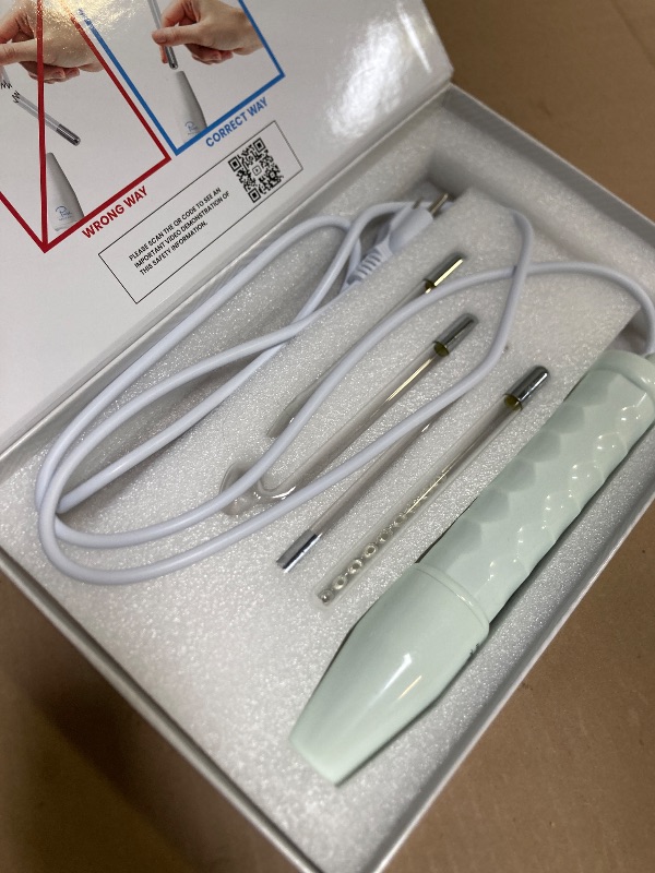 Photo 1 of NuDerma Handheld Skin Therapy Wand Machine w/Neon – Anti-Aging - Skin Tightening - Wrinkle Reducing - Dark Circles – Clarifying - Hair & Scalp Stimulator